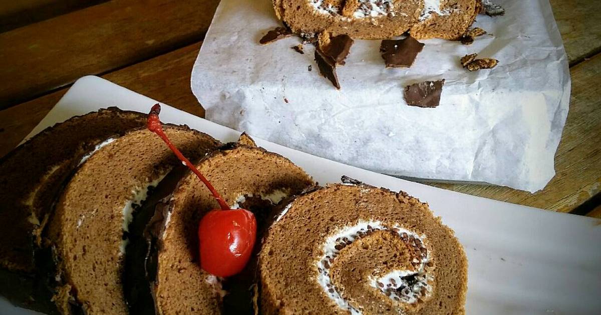 312 resep swiss roll coklat enak dan sederhana - Cookpad