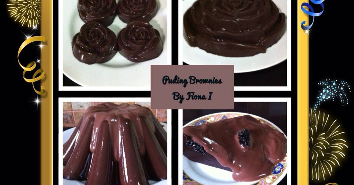 Resep Puding Brownies