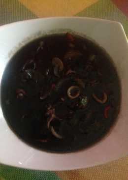 Cumi Hitam Saus Tiram