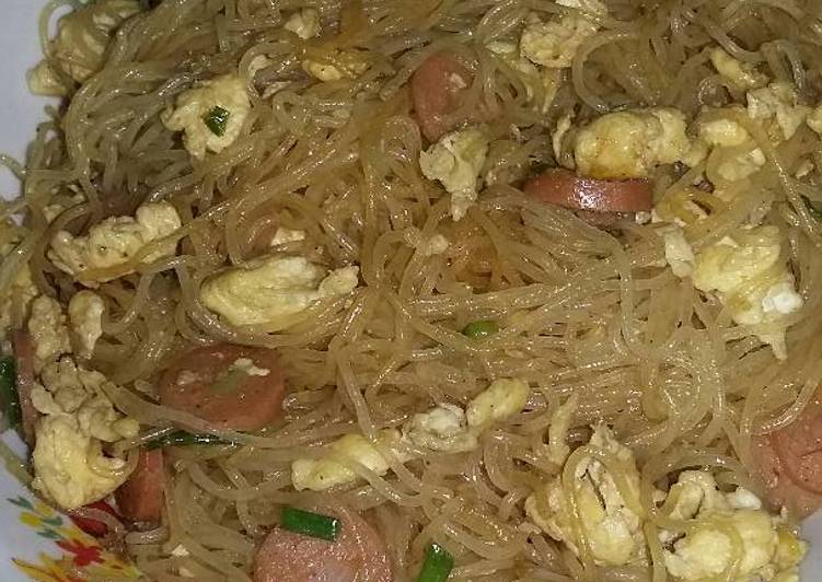 gambar untuk cara membuat Bihun Goreng Telur Sosis