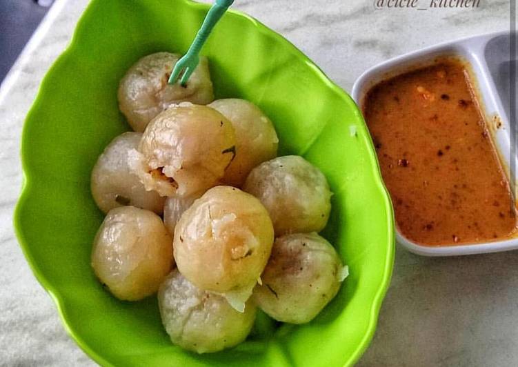 resep lengkap untuk Cilok Isi