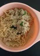 Mie ayam baso bayam sapi