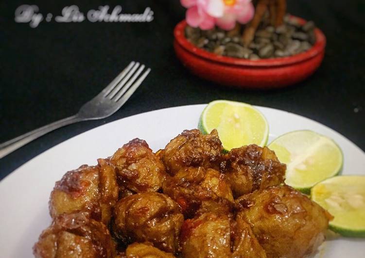  Resep  Bakso  Goreng  Pedas  oleh Lis Achmady  Cookpad