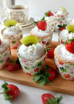 Hokkaido Chiffon Cupcakes