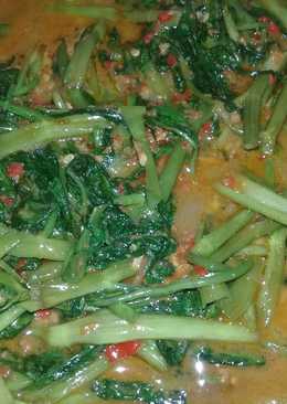 Tumis kangkung sambel terasi