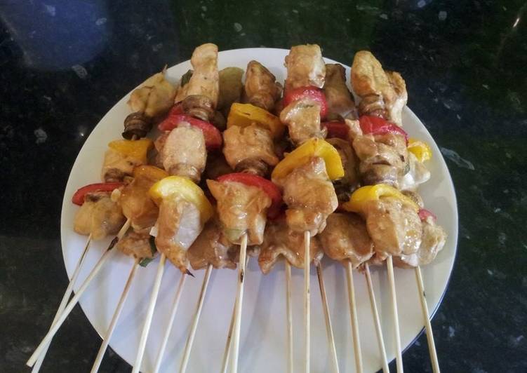 resep masakan Spicy chicken kebab