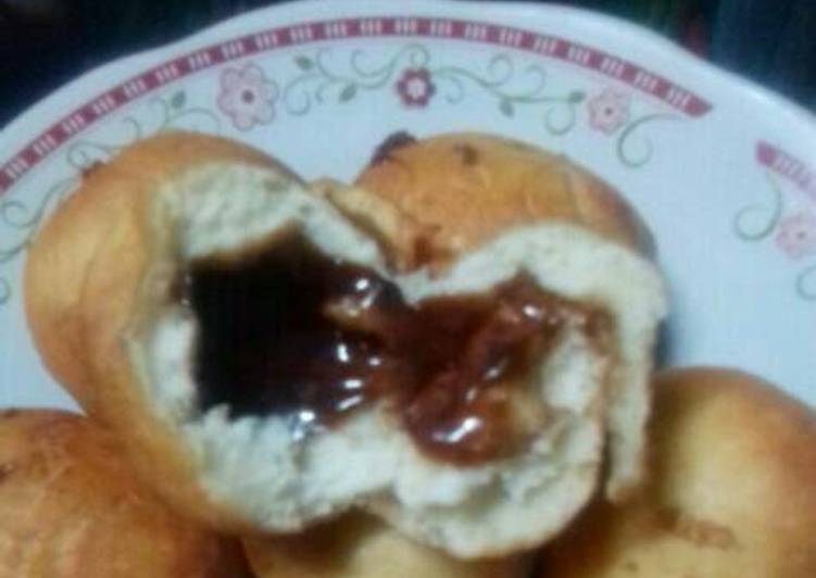 resep Roti goreng isi cokelat