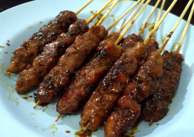 Resep Sate Ayam (sweet satay) oleh Lily Minarosa Cookpad