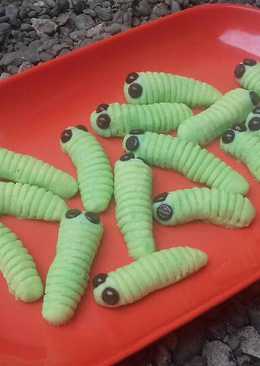 Kue kering ulat daun ðŸ›