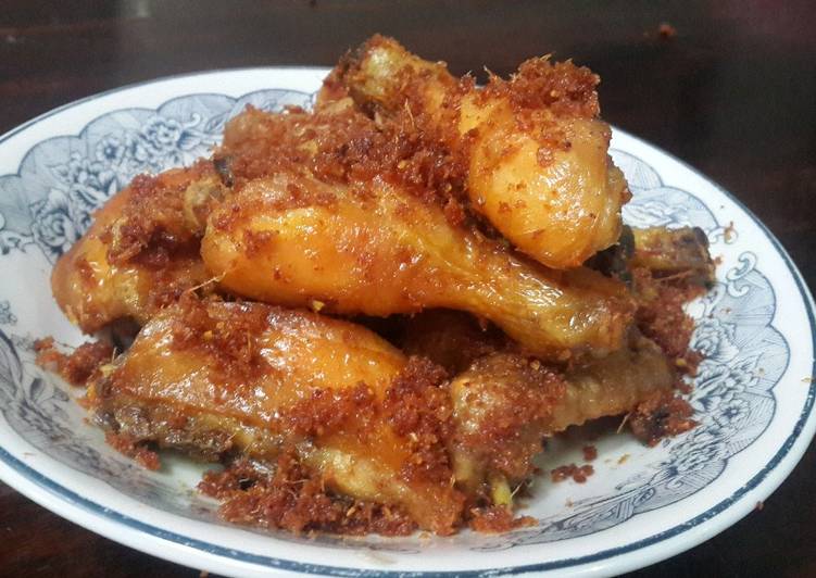 resep lengkap untuk Ayam Goreng Lengkuas (bumbu kuning)