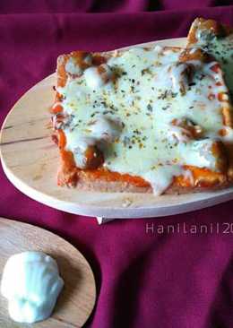 Pizza roti tawar MOZARELLA