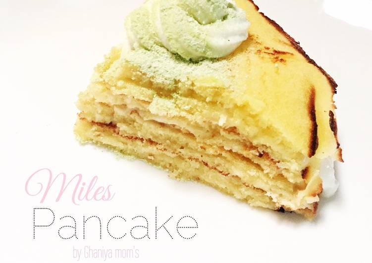 resep masakan Miles Pancake