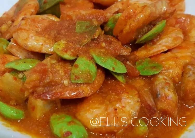 Udang Pete (asam+terasi)