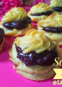 Soes fla coklat