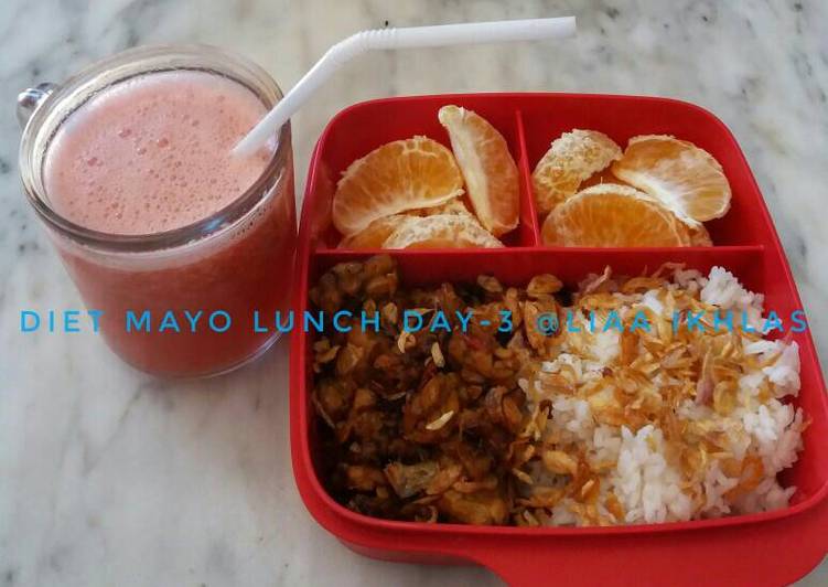 bahan dan cara membuat Diet Mayo Lunch Day-3