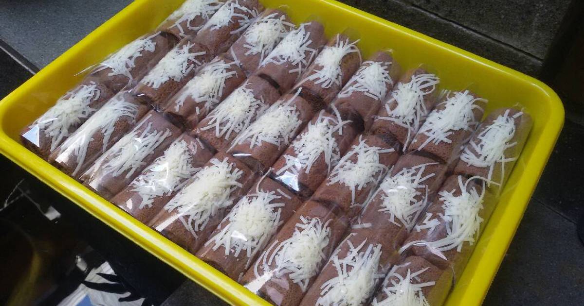 Resep Dadar  gulung  pisang  coklat  ala dapur ma2 AA oleh 