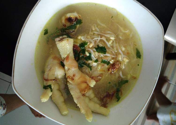 gambar untuk cara membuat Soto ceker