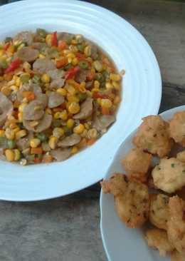 Tumis Bakso (Wortel Buncis Jagung)