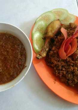 Ayam Goreng Serundeng ala Emak