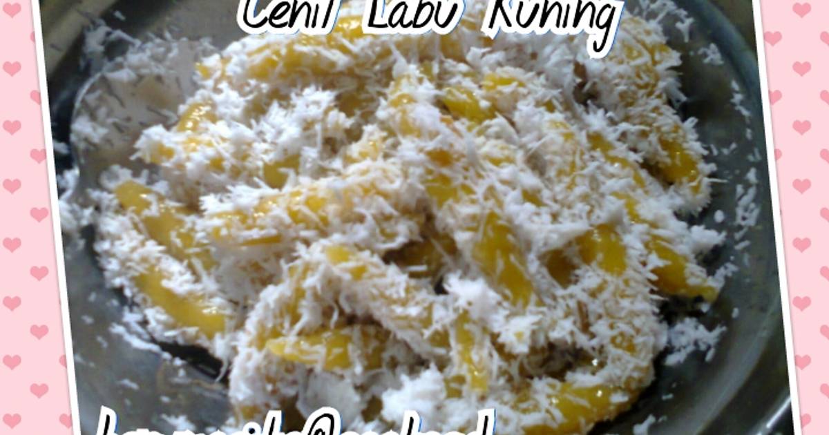 Resep Cenil Labu Kuning