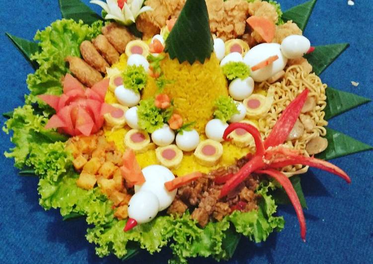 gambar untuk resep Nasi tumpeng