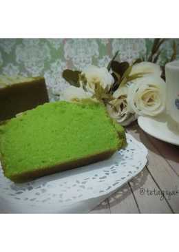 Condesed Milk Pandan Pound Cake