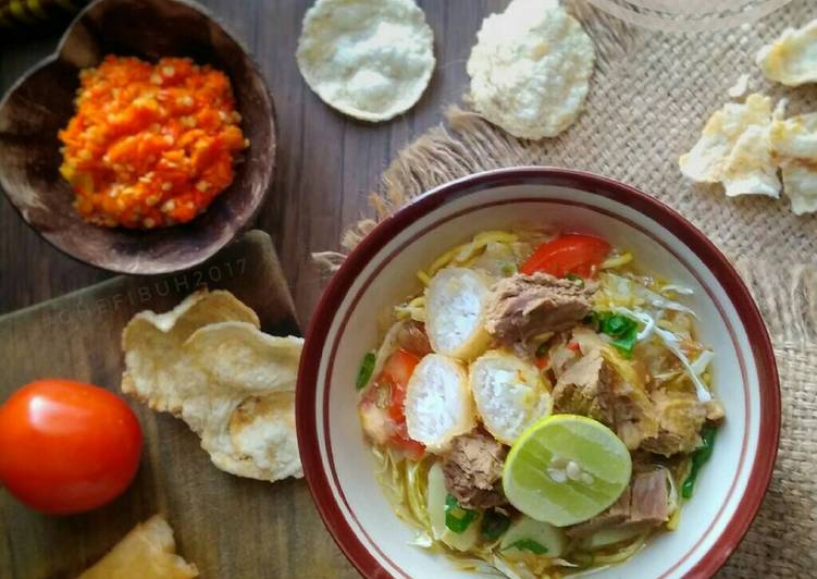 gambar untuk resep makanan Soto mie bogor