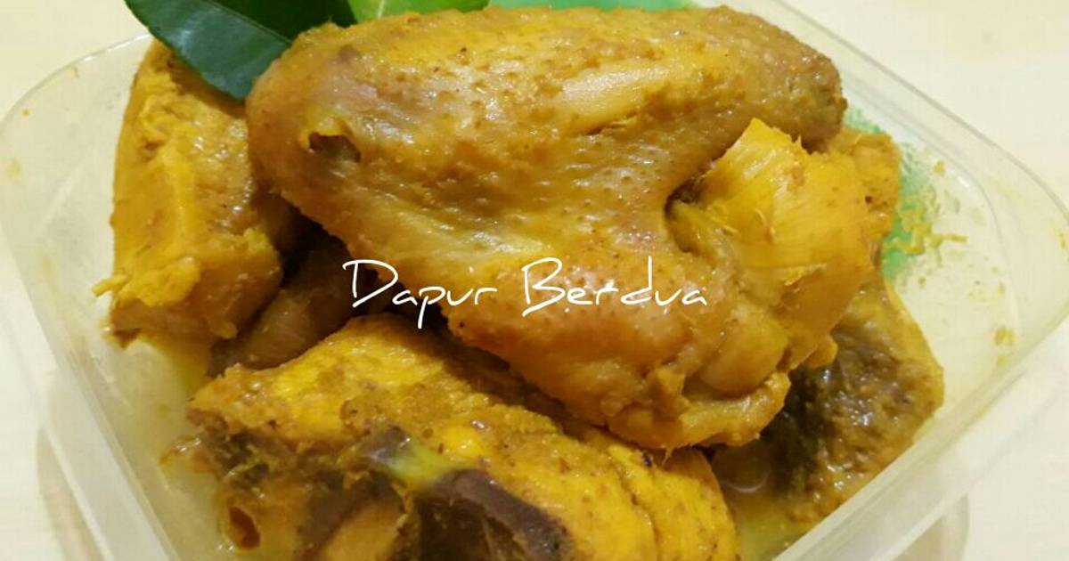 235 resep ayam ungkep bumbu kuning enak dan sederhana 