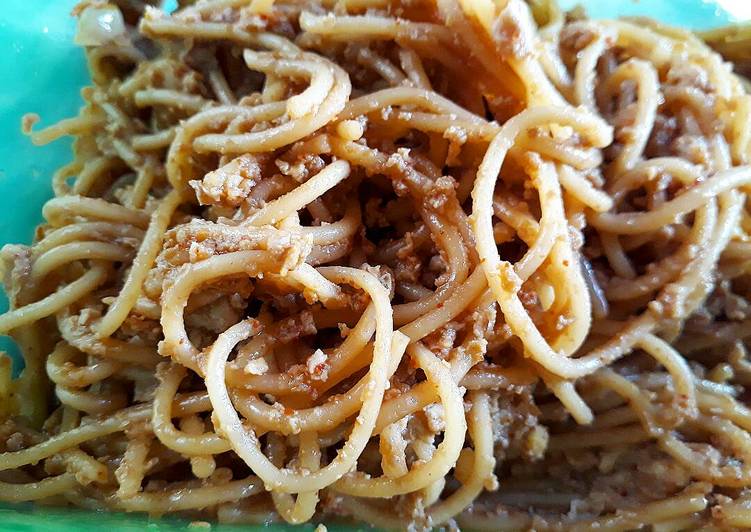 Resep Spagetti jawa hott ?? (bumbu mie goreng jawa) Karya nissa erlina
trie fani