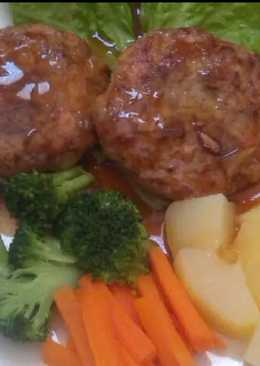 Resep Resep Steak Daging Ayam Giling Enak  resep rempah 