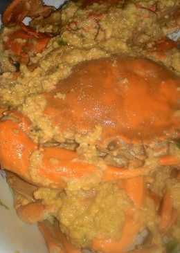 Kepiting saus telur asin