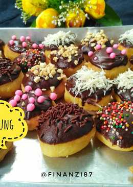 Donat jagung empuk tanpa telur