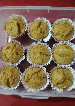 Pisang kukus cupcake