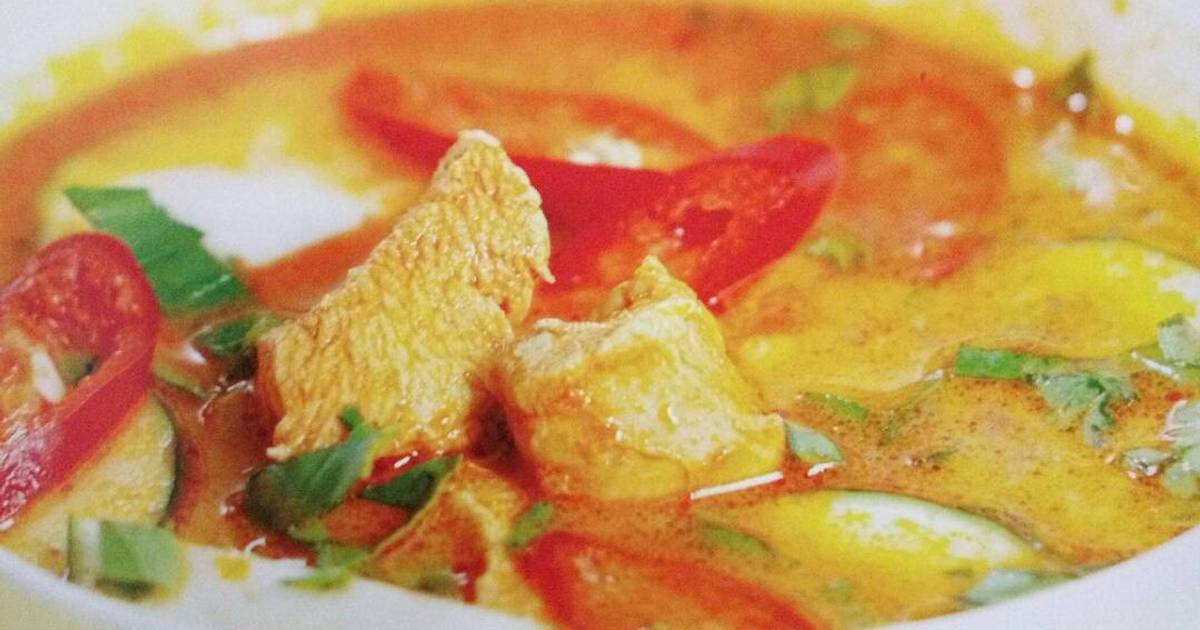 Resep Kari Ayam Thailand ala Rosa