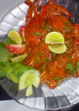 Kepiting saos asam pedas