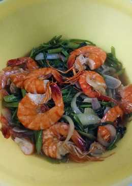 Kangkung Udang Saos Tiram Express