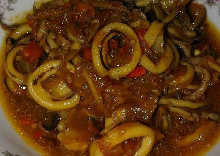 Resep Masak Cumi Asam Manis Pedas