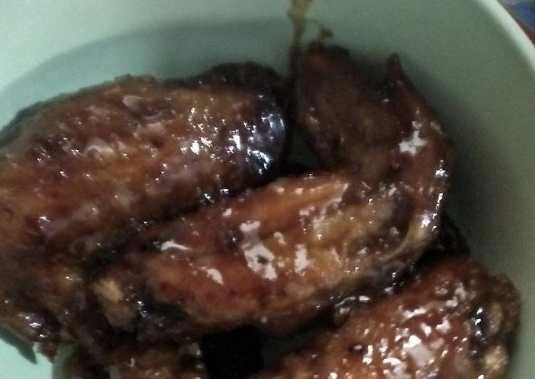 gambar untuk resep makanan Hot Spicy Chicken Wing