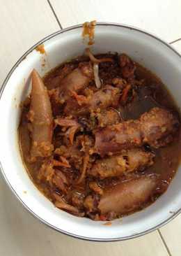 Cumi kering sambal pedas josss