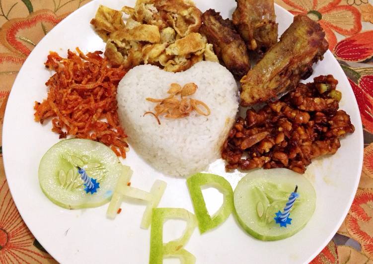 Resep Nasi uduk ricecooker Kiriman dari Risma kamilah