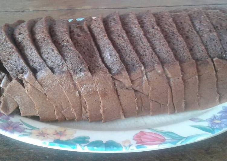 resep lengkap untuk Bolu Minyak Coklat Kukus