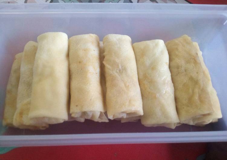 resep lengkap untuk Lumpia sayur ekonomis, super simpel, ga pake ribet??