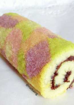 Mini Roll Cake (Bolu Gulung Kukus)