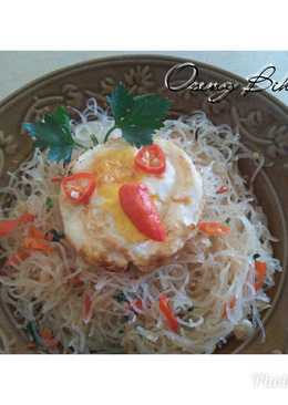 Oseng Bihun Telur Ceplok