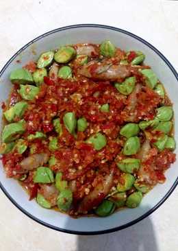 Sambel goreng pete + cumi sederhana