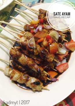 Sate Ayam Saus Kecap