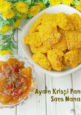 Ayam Krispi Panggang Saus Nanas