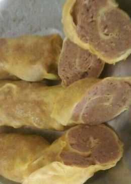 Beef egg roll