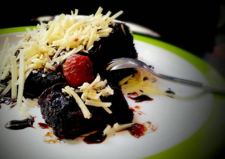 gambar untuk resep makanan Dark Choocho brownise kurma