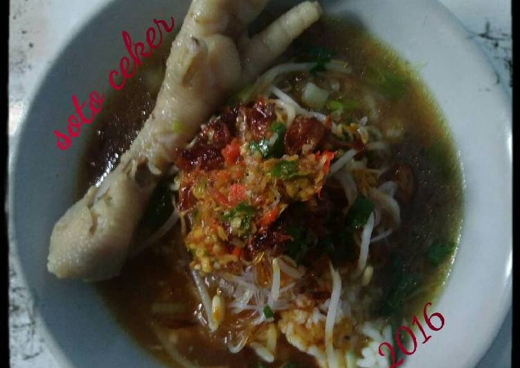 gambar untuk cara membuat Soto ceker muantapz